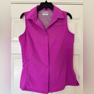 Columbia Women's Deep Pink Sleeveless Top